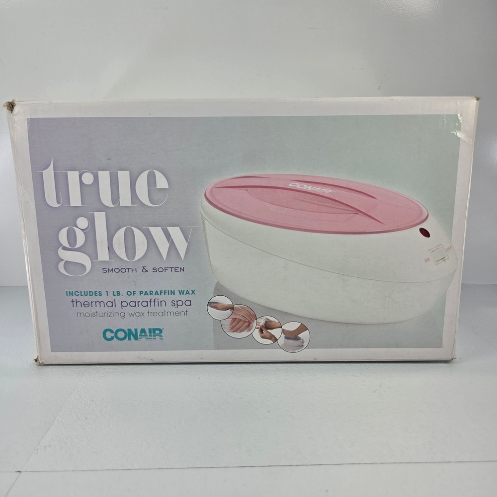Conair True Glow Thermal Paraffin Spa Wax Treatment White Pink PB8NRF Spa Bath